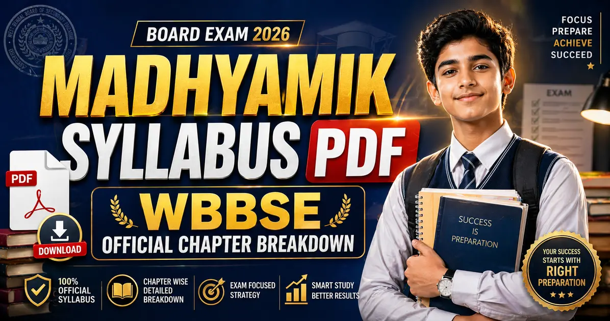 Class 10 WBBSE Syllabus 2026