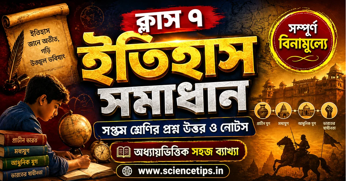 WBBSE Class 7 History Chapter Solutions - Complete Study Guide by Science Tips