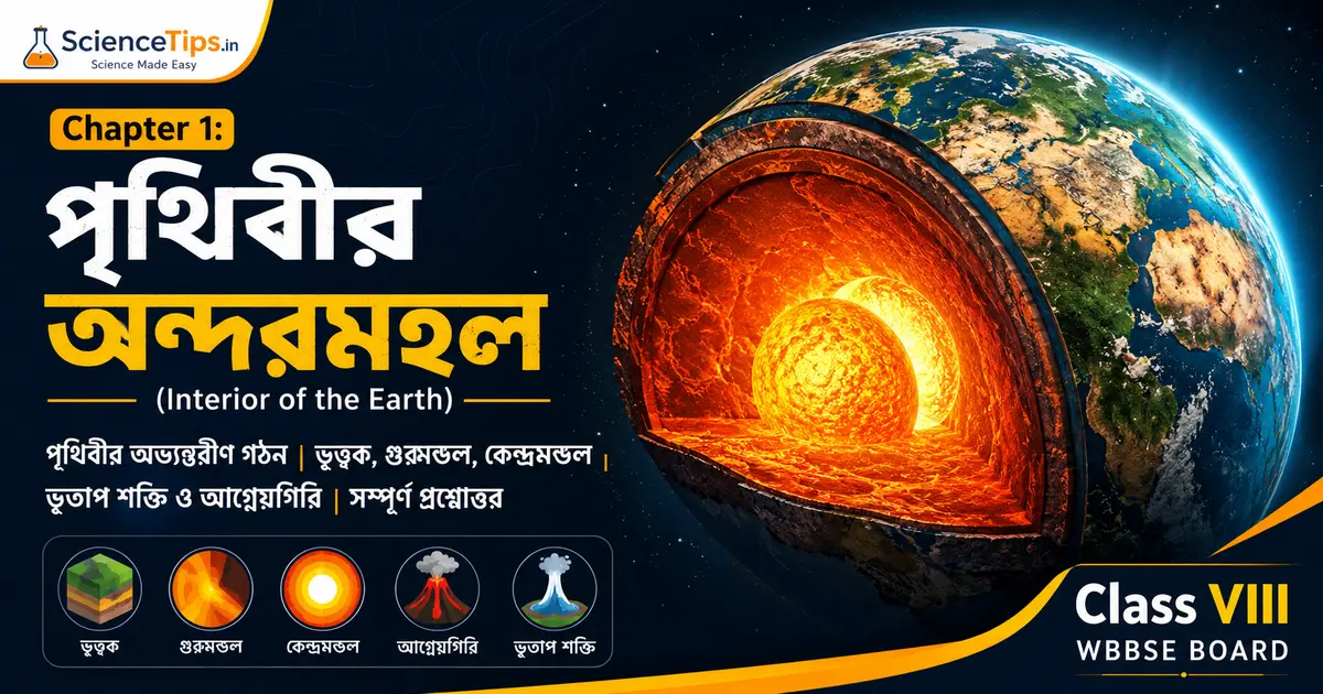 Class 8 Geography Chapter 1 পৃথিবীর অন্দরমহল