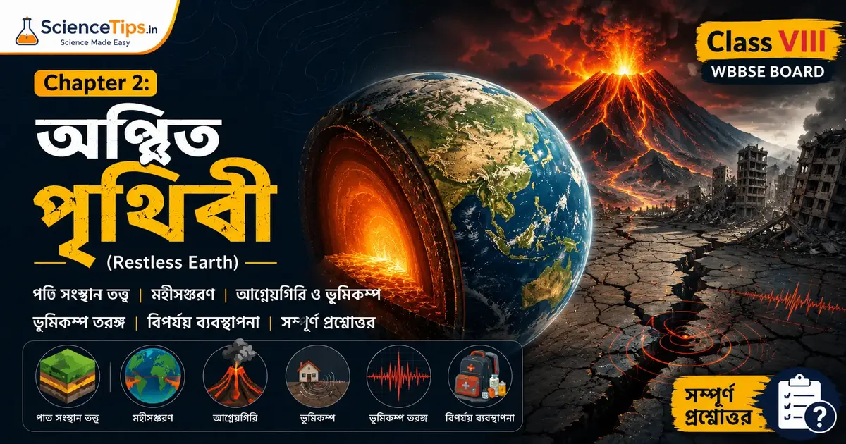 Class 8 Geography Chapter 2 অস্থিত পৃথিবী