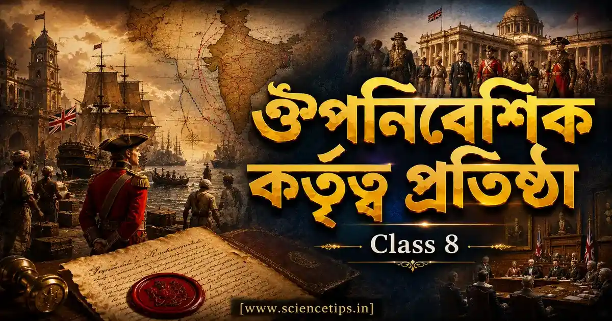 Class 8 History Chapter 3 ঔপনিবেশিক কর্তৃত্ব প্রতিষ্ঠা