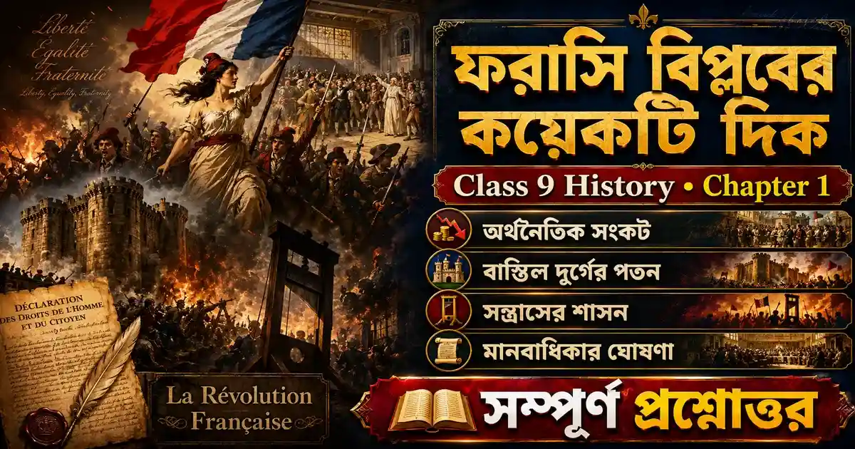 Chapter 1: ফরাসি বিপ্লবের কয়েকটি দিক | WBBSE Class 9 History