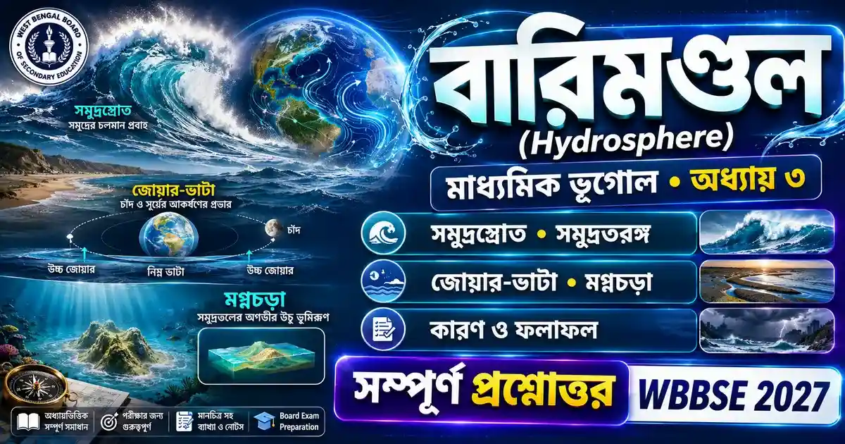 Chapter 3: বারিমণ্ডল | Madhyamik Geography
