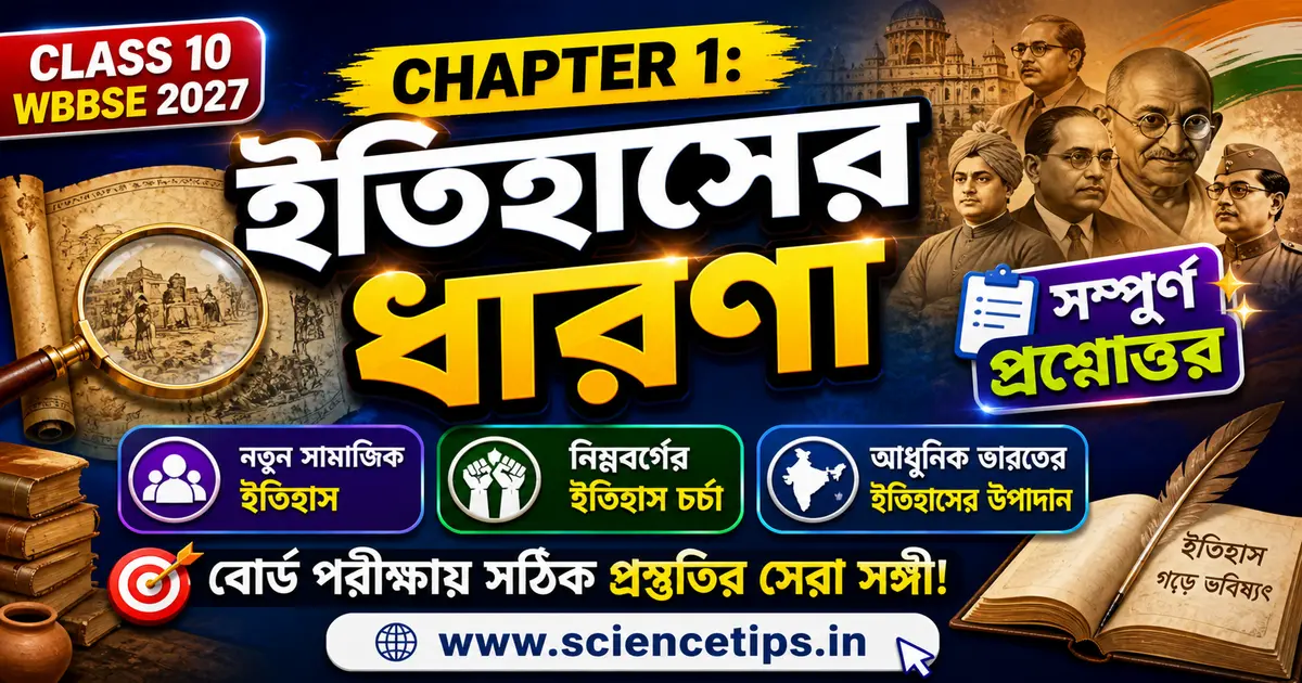 Chapter 1: ইতিহাসের ধারণা | Madhyamik History