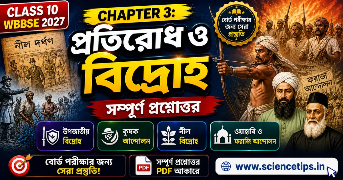 Chapter 3: প্রতিরোধ ও বিদ্রোহ | Madhyamik History