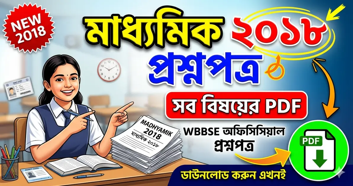 Madhyamik 2018 Question Paper Download