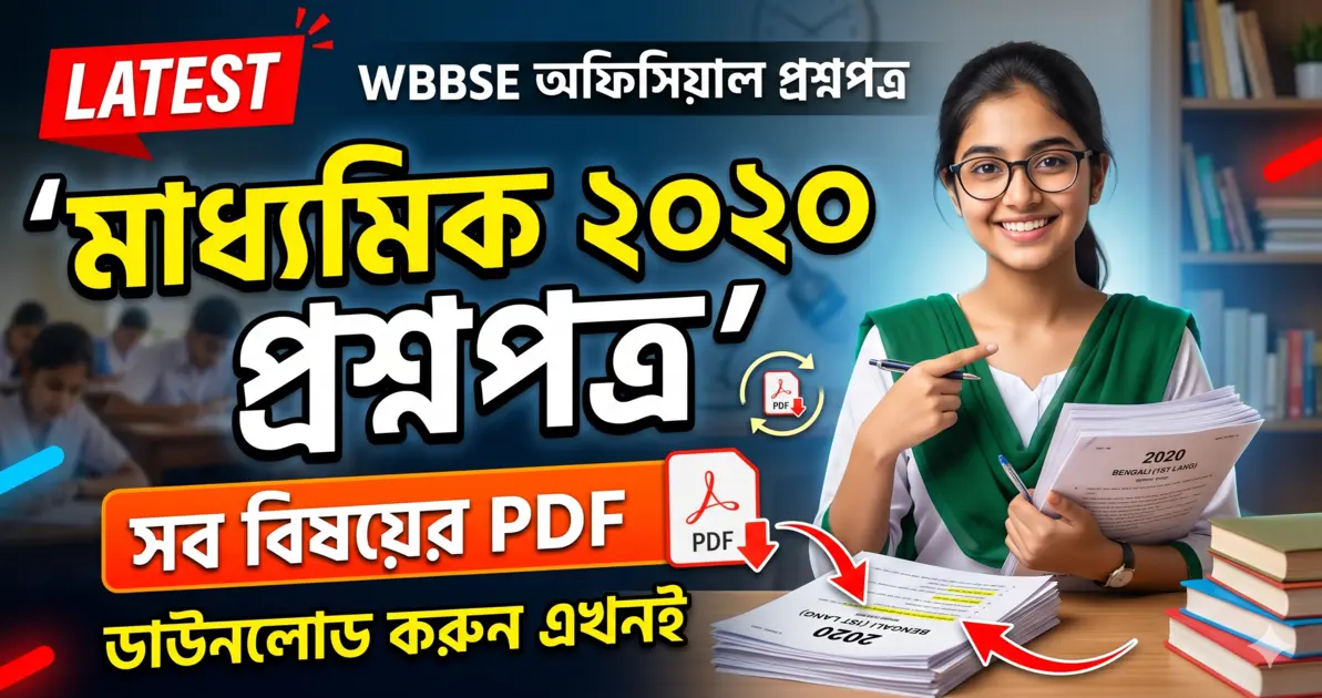 Madhyamik 2020 Question Paper Download