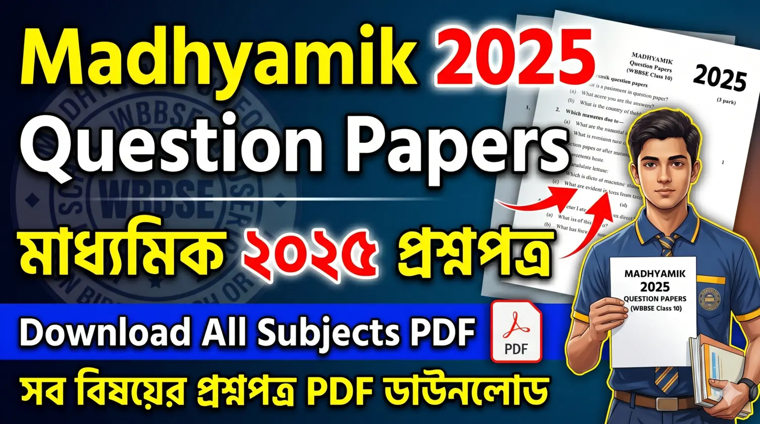 Madhyamik 2025 Question Paper Download