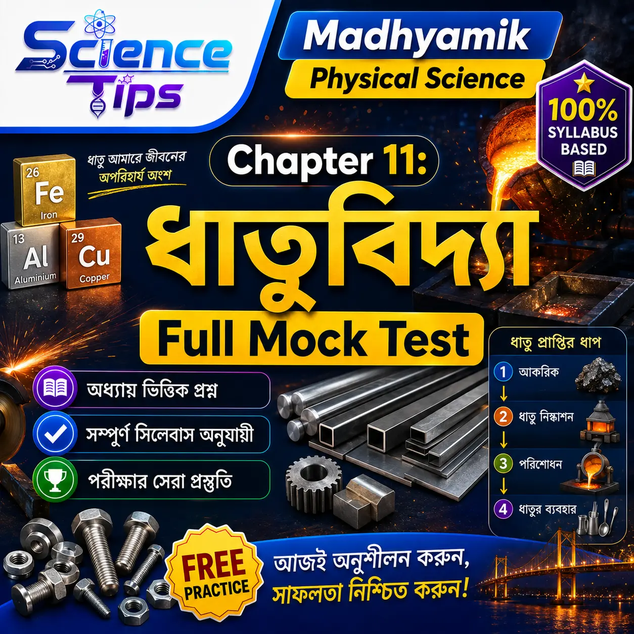 Madhyamik Physical Science Chapter 11 Mock Test