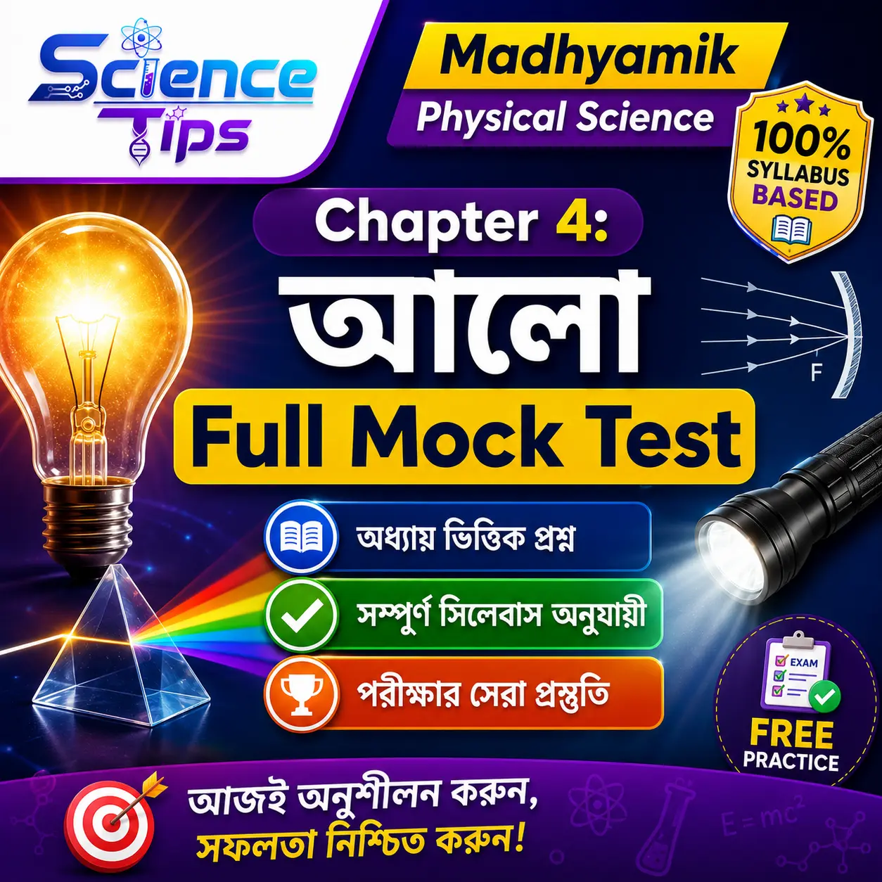 Madhyamik Physical Science Chapter 4 Mock Test