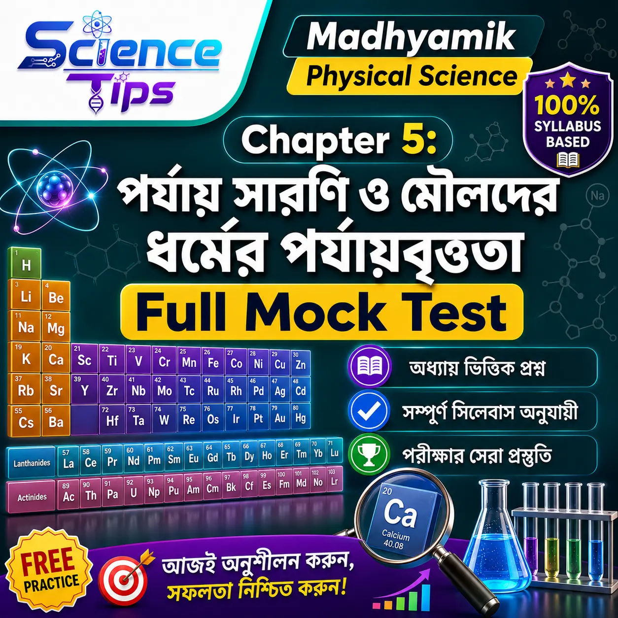 Madhyamik Physical Science Chapter 5 Mock Test