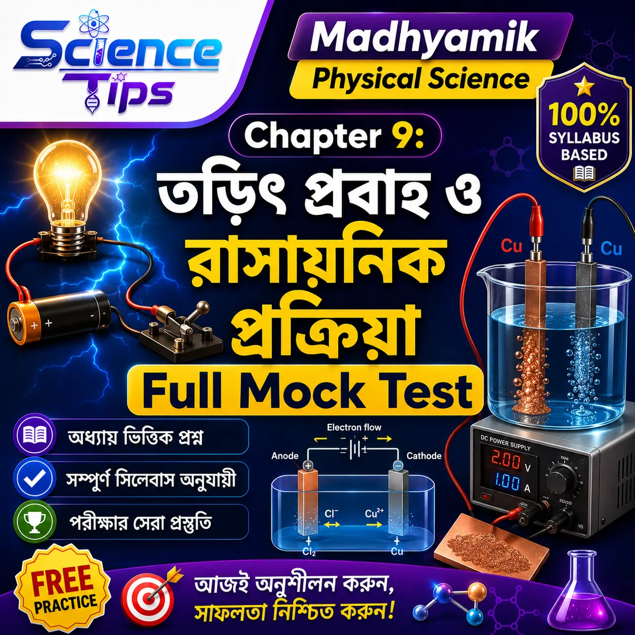 Madhyamik Physical Science Chapter 9 Mock Test